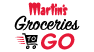 A theme logo of Martin's Super Markets